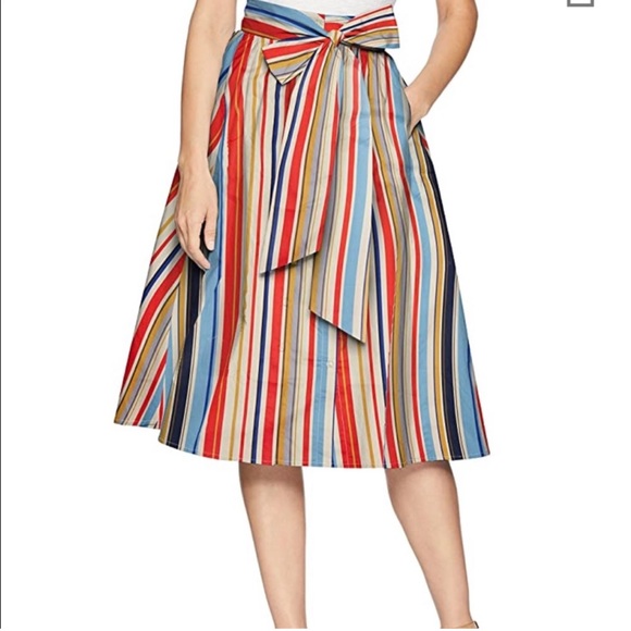 ASTR The Label Women’s Shayla Mid Length Full Flare Button Down Skirt SzM NWT - Picture 2 of 11